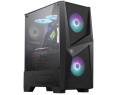 Obudowa MSI MAG FORGE 100R ARGB FAN Midi Tower z hartowanym szkłem Obudowa MSI MAG FORGE 100R ARGB FAN Midi Tower z hartowanym szkłem