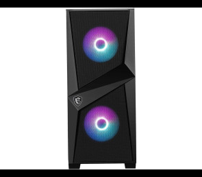 Obudowa MSI MAG FORGE 100R ARGB FAN Midi Tower z hartowanym szkłem
