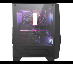 Obudowa MSI MAG FORGE 100R ARGB FAN Midi Tower z hartowanym szkłem