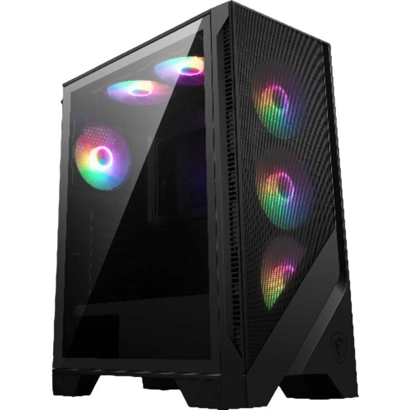 Obudowa MSI MAG FORGE 120A AIR FLOW z szkłem hartowanym RGB Obudowa MSI MAG FORGE 120A AIR FLOW z szkłem hartowanym RGB