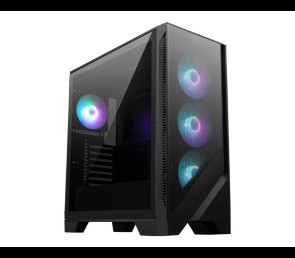 Obudowa MSI MAG FORGE 321R AIR FLOW czarna z hartowanym szkłem ARGB