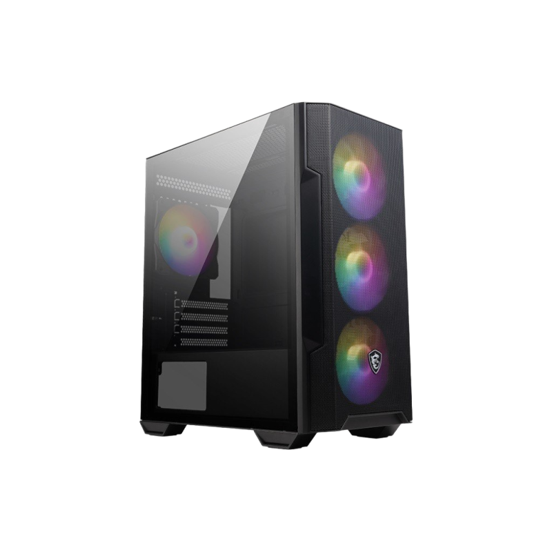 Obudowa MSI Mag Forge M100R micro ATX z hartowanym szkłem USB 3.2 Obudowa MSI Mag Forge M100R micro ATX z hartowanym szkłem USB 3.2