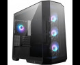 Obudowa MSI MAG PANO M100R PZ Tempered Glass RGB Micro Tower z wentylatorami Obudowa MSI MAG PANO M100R PZ Tempered Glass RGB Micro Tower z wentylatorami