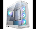 Obudowa MSI MAG PANO M100R PZ WHITE TEMPERED GLASS RGB micro tower Obudowa MSI MAG PANO M100R PZ WHITE TEMPERED GLASS RGB micro tower