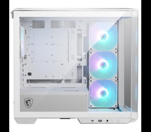Obudowa MSI MAG PANO M100R PZ WHITE TEMPERED GLASS RGB micro tower