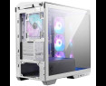 Obudowa MSI MAG PANO M100R PZ WHITE TEMPERED GLASS RGB micro tower Obudowa MSI MAG PANO M100R PZ WHITE TEMPERED GLASS RGB micro tower
