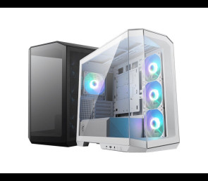 Obudowa MSI MAG PANO M100R PZ WHITE TEMPERED GLASS RGB micro tower