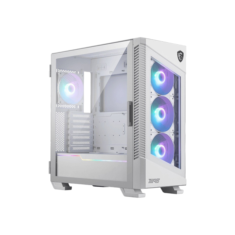 Obudowa MSI MPG VELOX 100R White ARGB z hartowanym szkłem Obudowa MSI MPG VELOX 100R White ARGB z hartowanym szkłem