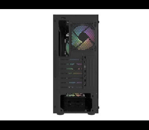 Obudowa Natec Fury Shobo SH4F RGB Midi Tower z oknem czarna