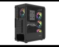 Obudowa Natec Fury Shobo SH4F RGB Midi Tower z oknem czarna Obudowa Natec Fury Shobo SH4F RGB Midi Tower z oknem czarna