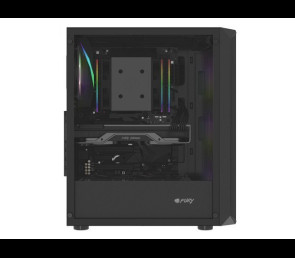 Obudowa Natec Fury Shobo SH4F RGB Midi Tower z oknem czarna