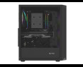 Obudowa Natec Fury Shobo SH4F RGB Midi Tower z oknem czarna Obudowa Natec Fury Shobo SH4F RGB Midi Tower z oknem czarna