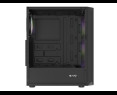 Obudowa Natec Fury Shobo SH4F RGB Midi Tower z oknem czarna Obudowa Natec Fury Shobo SH4F RGB Midi Tower z oknem czarna