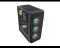 Obudowa Natec Fury Shobo SH4F RGB Midi Tower z oknem czarna Obudowa Natec Fury Shobo SH4F RGB Midi Tower z oknem czarna