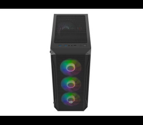 Obudowa Natec Fury Shobo SH4F RGB Midi Tower z oknem czarna