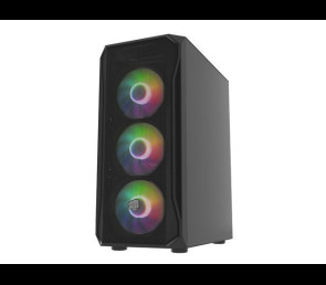 Obudowa Natec Fury Shobo SH4F RGB Midi Tower z oknem czarna