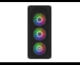 Obudowa Natec Fury Shobo SH4F RGB Midi Tower z oknem czarna Obudowa Natec Fury Shobo SH4F RGB Midi Tower z oknem czarna
