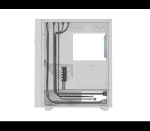 Obudowa Natec Genesis Diaxid 605 ARGB MIDI TOWER USB-C Biała wydajna