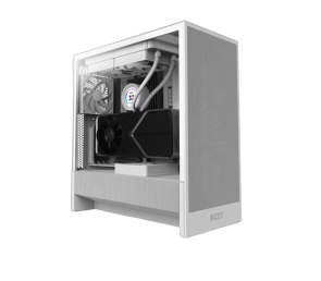 Obudowa NZXT H5 FLOW RGB Midi Tower biała z oknem