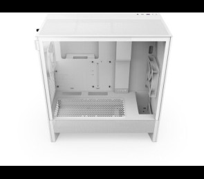 Obudowa NZXT H5 FLOW RGB Midi Tower biała z oknem