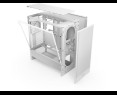 Obudowa NZXT H5 FLOW RGB Midi Tower biała z oknem Obudowa NZXT H5 FLOW RGB Midi Tower biała z oknem