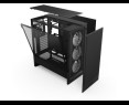 Obudowa NZXT H5 FLOW RGB Midi Tower czarna z oknem wydajna Obudowa NZXT H5 FLOW RGB Midi Tower czarna z oknem wydajna