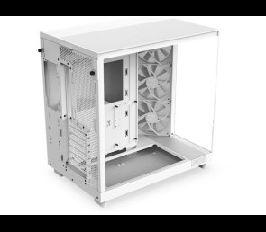 Obudowa NZXT H6 Flow Biała Midi Tower z panoramicznym szkłem