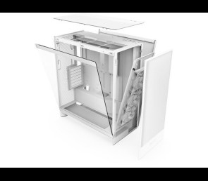 Obudowa NZXT H7 Flow Midi Tower biała z oknem wydajna chłodzenie