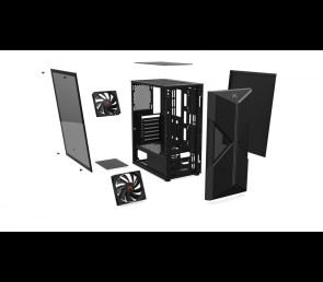 Obudowa PC KRUX Astral ARGB Midi Tower z panelem szklanym