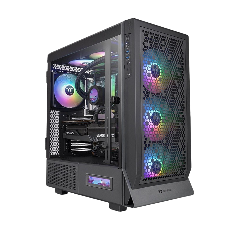 Obudowa Thermaltake Ceres 500 ARGB Midi Tower z hartowanego szkła czarna Obudowa Thermaltake Ceres 500 ARGB Midi Tower z hartowanego szkła czarna