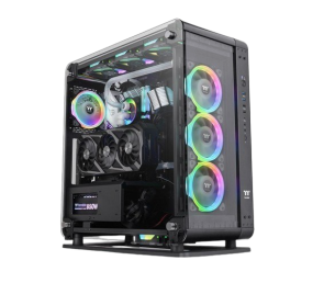 Obudowa Thermaltake Core P6 Big Tower czarna z hartowanym szkłem