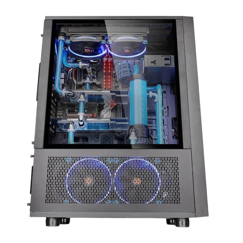 Obudowa Thermaltake Core X71 Full Tower czarna z hartowanym szkłem Obudowa Thermaltake Core X71 Full Tower czarna z hartowanym szkłem