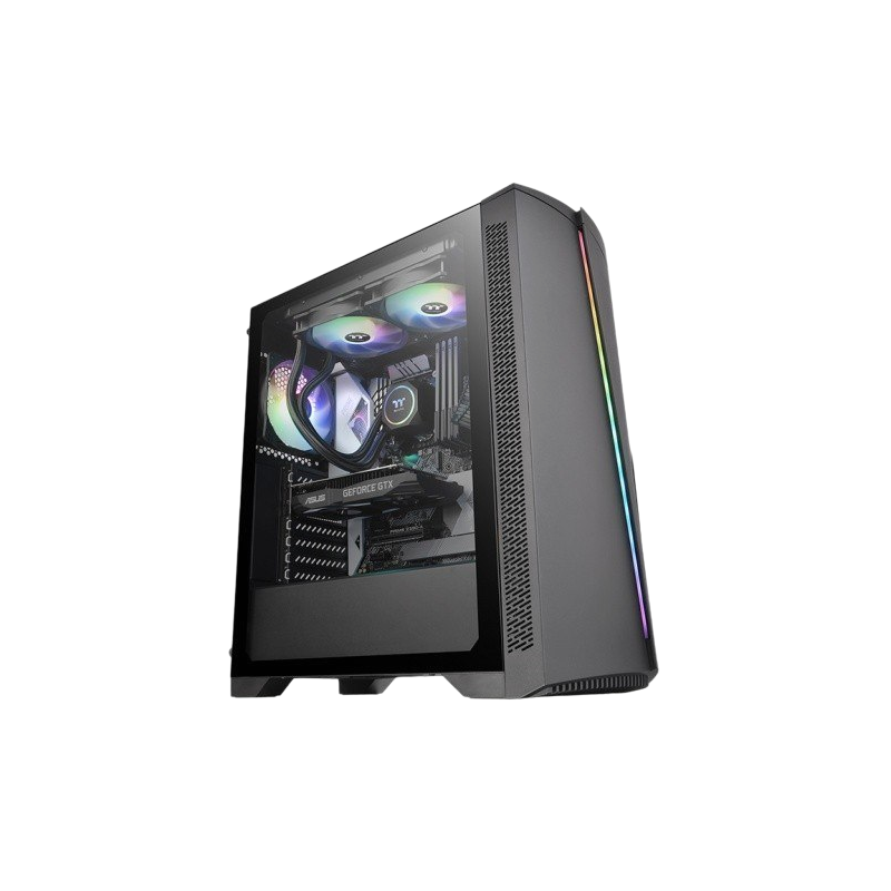 Obudowa Thermaltake H350 RGB Tempered Glass Midi Tower czarna Obudowa Thermaltake H350 RGB Tempered Glass Midi Tower czarna