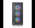 Obudowa Thermaltake S200 Tempered Glass ARGBx3 czarna Midi Tower Obudowa Thermaltake S200 Tempered Glass ARGBx3 czarna Midi Tower