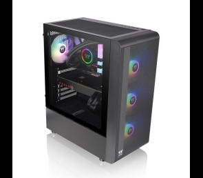 Obudowa Thermaltake S200 Tempered Glass ARGBx3 czarna Midi Tower