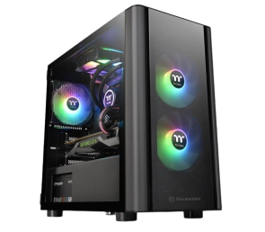 Obudowa Thermaltake V150 Micro Tower z hartowanym szkłem czarna