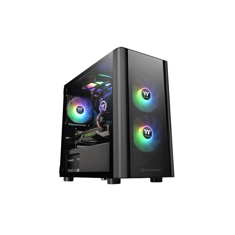 Obudowa Thermaltake V150 Micro Tower z hartowanym szkłem czarna Obudowa Thermaltake V150 Micro Tower z hartowanym szkłem czarna