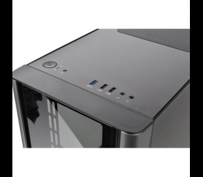 Obudowa Thermaltake V150 Micro Tower z hartowanym szkłem czarna