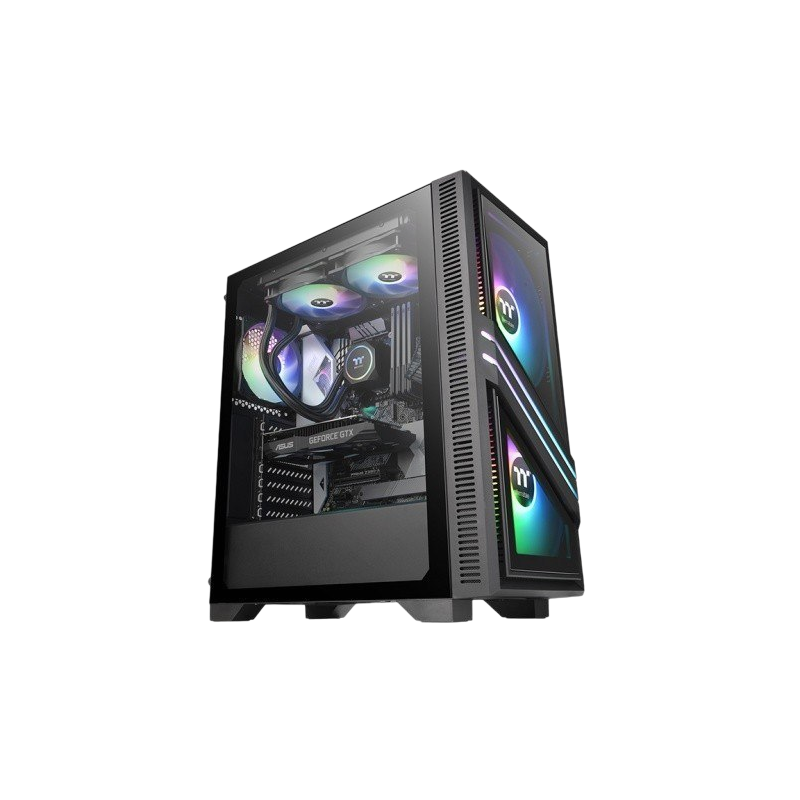 Obudowa Thermaltake Versa T35 RGB Midi Tower z hartowanym szkłem Obudowa Thermaltake Versa T35 RGB Midi Tower z hartowanym szkłem