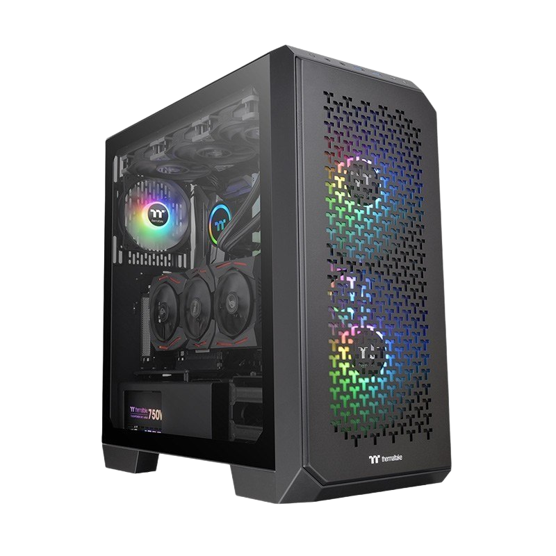 Obudowa Thermaltake View 300 MX ARGB z hartowanym szkłem czarna Obudowa Thermaltake View 300 MX ARGB z hartowanym szkłem czarna
