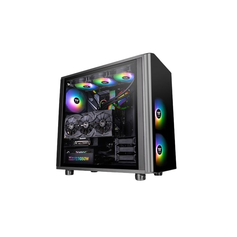 Obudowa Thermaltake View 31 ARGB Midi Tower z hartowanym szkłem czarna Obudowa Thermaltake View 31 ARGB Midi Tower z hartowanym szkłem czarna