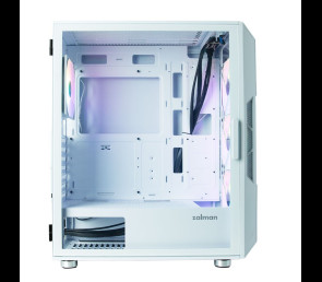 Obudowa Zalman I3 Neo ATX Mid Tower RGB biała 4 wentylatory