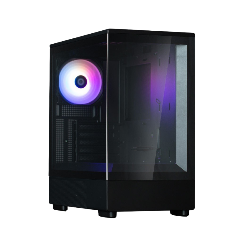 Obudowa Zalman P10 MicroATX Mini Tower czarna z ARGB i szkłem hartowanym Obudowa Zalman P10 MicroATX Mini Tower czarna z ARGB i szkłem hartowanym