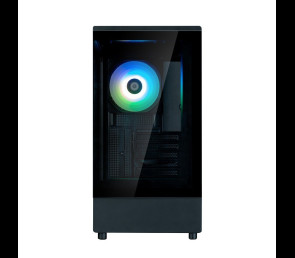 Obudowa Zalman P10 MicroATX Mini Tower czarna z ARGB i szkłem hartowanym