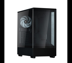 Obudowa Zalman P10 MicroATX Mini Tower czarna z ARGB i szkłem hartowanym