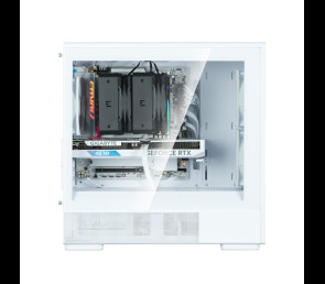 Obudowa Zalman P10 NAMU mATX Mini Tower White elegancka z szkłem hartowanym