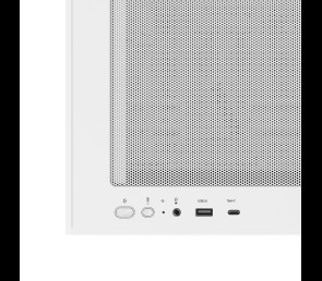 Obudowa Zalman P30Air Mini Tower ARGB 3 wentylatory biała