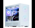 Obudowa Zalman P30Air Mini Tower ARGB 3 wentylatory biała Obudowa Zalman P30Air Mini Tower ARGB 3 wentylatory biała