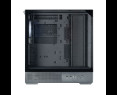 Obudowa Zalman P40 Prism Mid-Tower czarna szkło hartowane ARGB Obudowa Zalman P40 Prism Mid-Tower czarna szkło hartowane ARGB