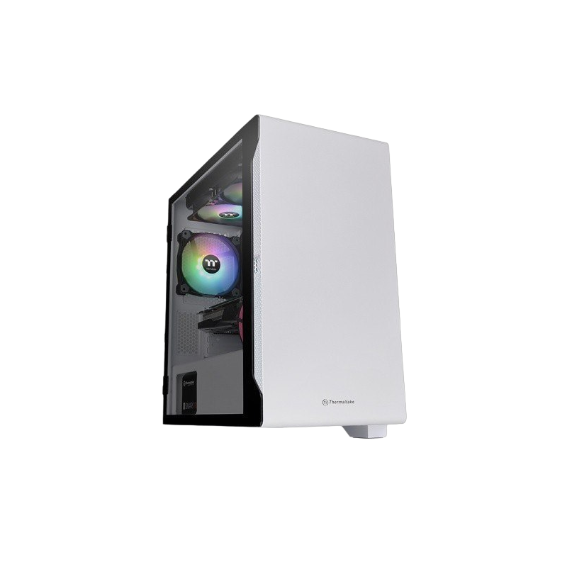 Thermaltake S100 Obudowa Micro Tower Szklana Biała z Wentylatorami Thermaltake S100 Obudowa Micro Tower Szklana Biała z Wentylatorami